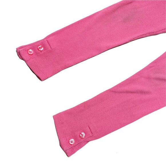 gymboree Pink Ribbed Leggings - Picture 2 of 3